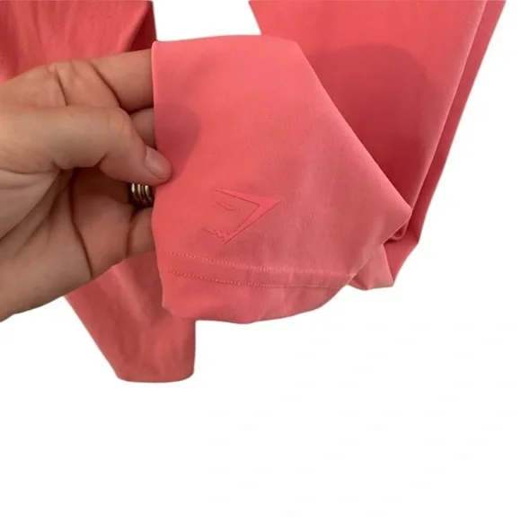 GYMSHARK x Whitney Simmons- V2 Leggings Coral Pink Athletic Training Gym Workout - Picture 8 of 9